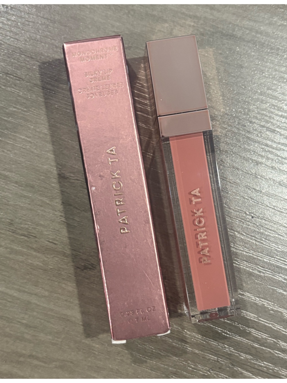 Patrick Ta Silky Lip Creme She’s Secure (Peachy Pink)